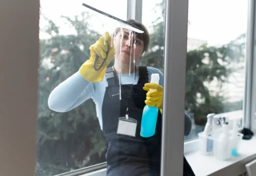 Nettoyage de vitres intérieures et extérieures à Crèvecœur-le-Grand